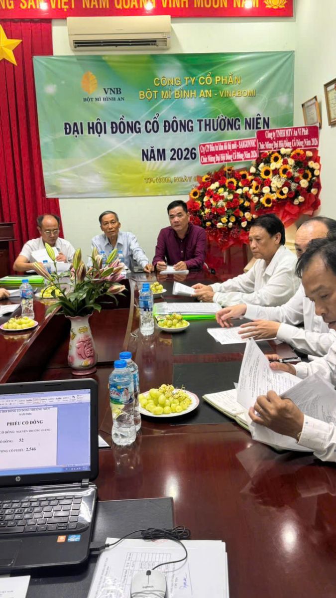 Đại Hội Cổ Đông Năm 2026 11 ĐH