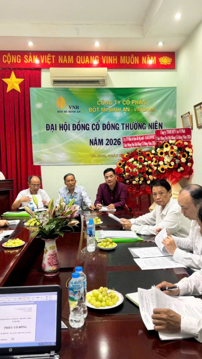 Đại Hội Cổ Đông Năm 2026 8 ĐH3